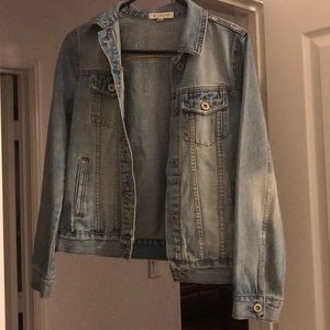 Light denim jean jacket